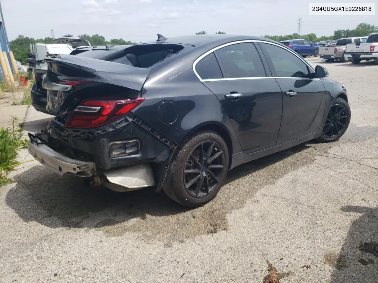 2014 Buick Regal Gs VIN: 2G4GU5GX1E9226818 Lot: 55704254