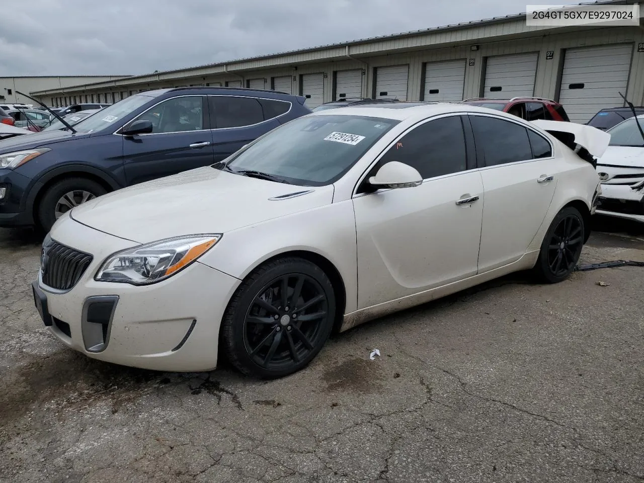 2014 Buick Regal Gs VIN: 2G4GT5GX7E9297024 Lot: 57291254