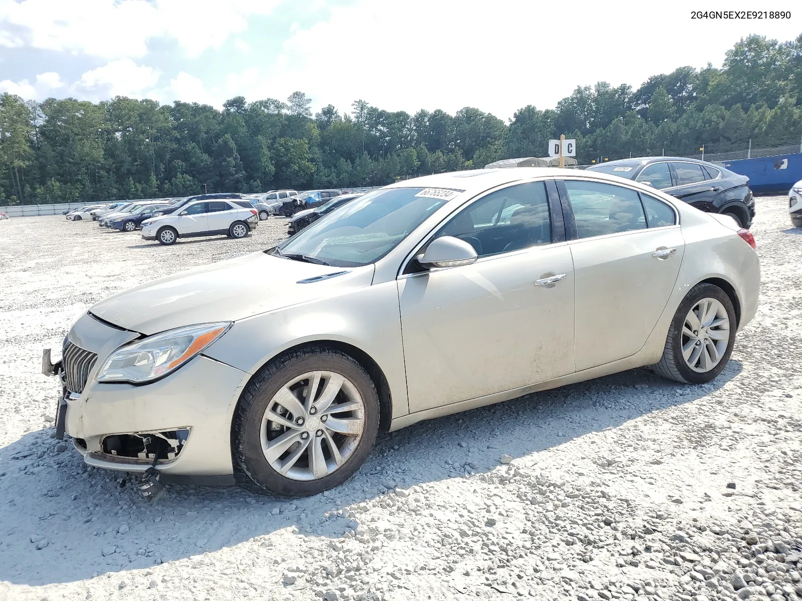 2014 Buick Regal Premium VIN: 2G4GN5EX2E9218890 Lot: 66765234