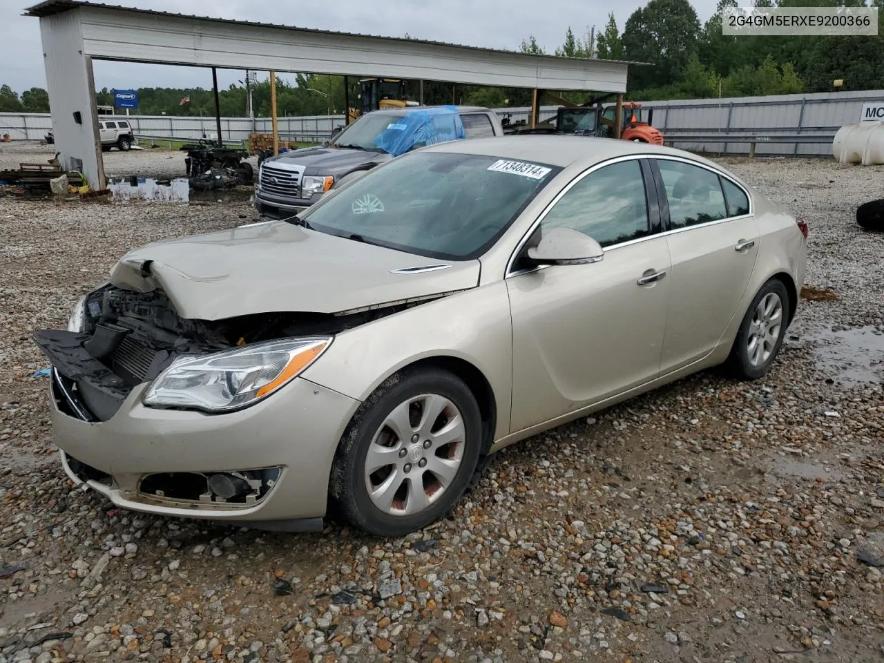 2014 Buick Regal Premium VIN: 2G4GM5ERXE9200366 Lot: 71348314