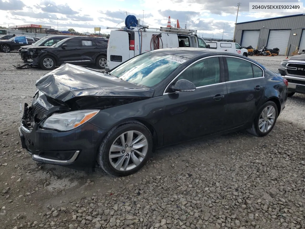 2014 Buick Regal VIN: 2G4GV5EKXE9302489 Lot: 76204384