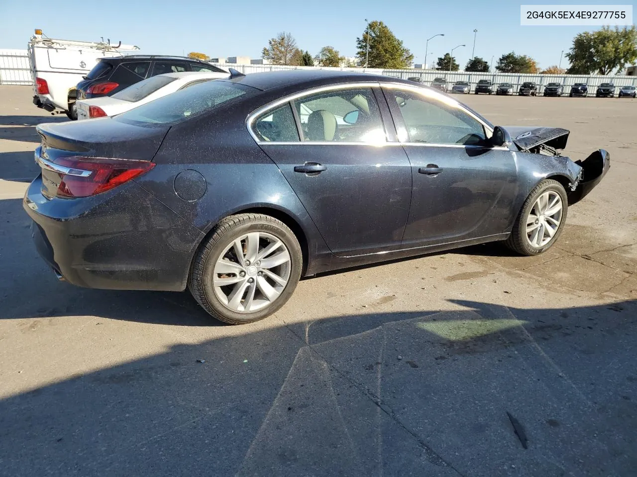 2014 Buick Regal VIN: 2G4GK5EX4E9277755 Lot: 77390104