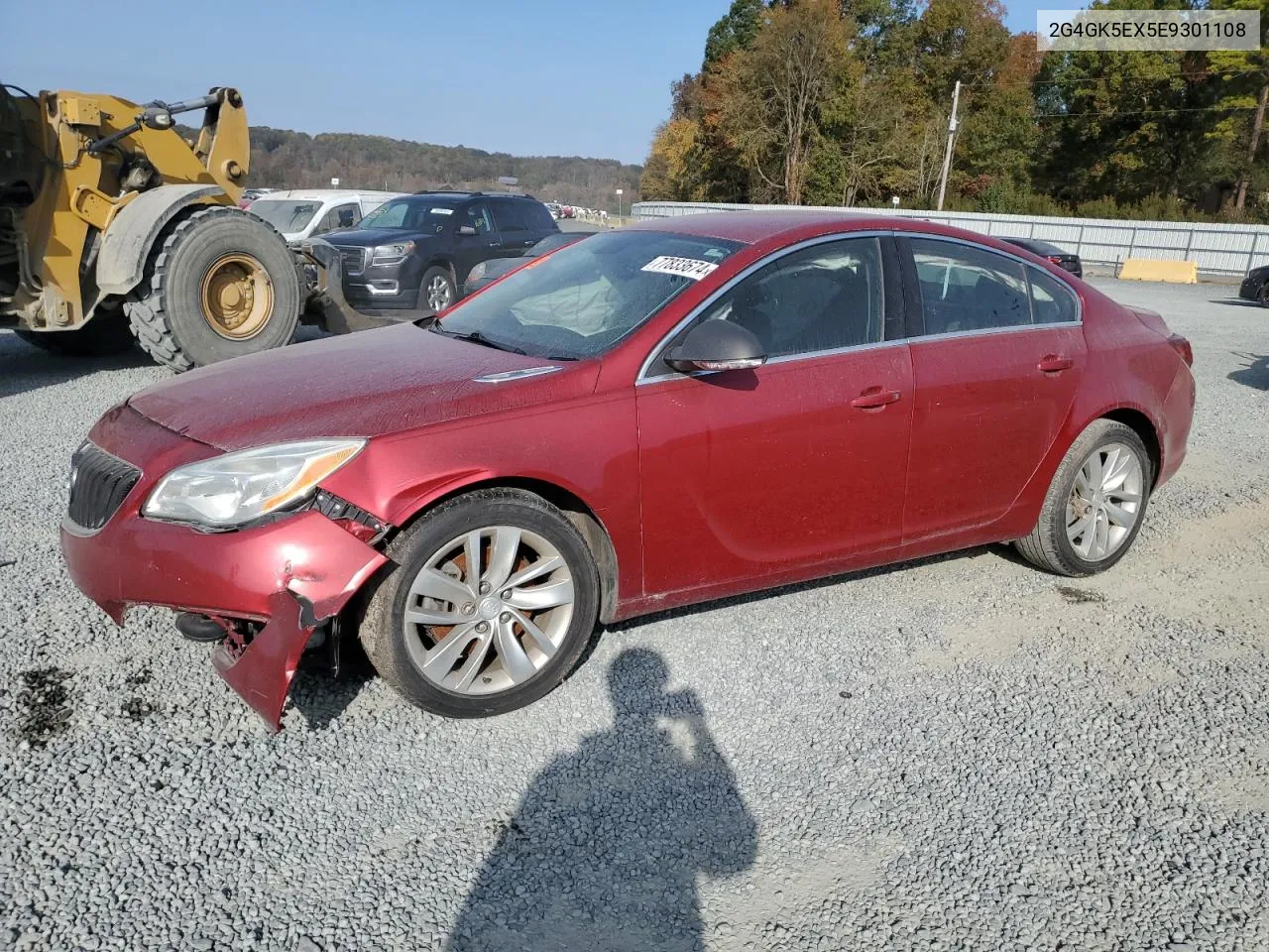 2014 Buick Regal VIN: 2G4GK5EX5E9301108 Lot: 77833674