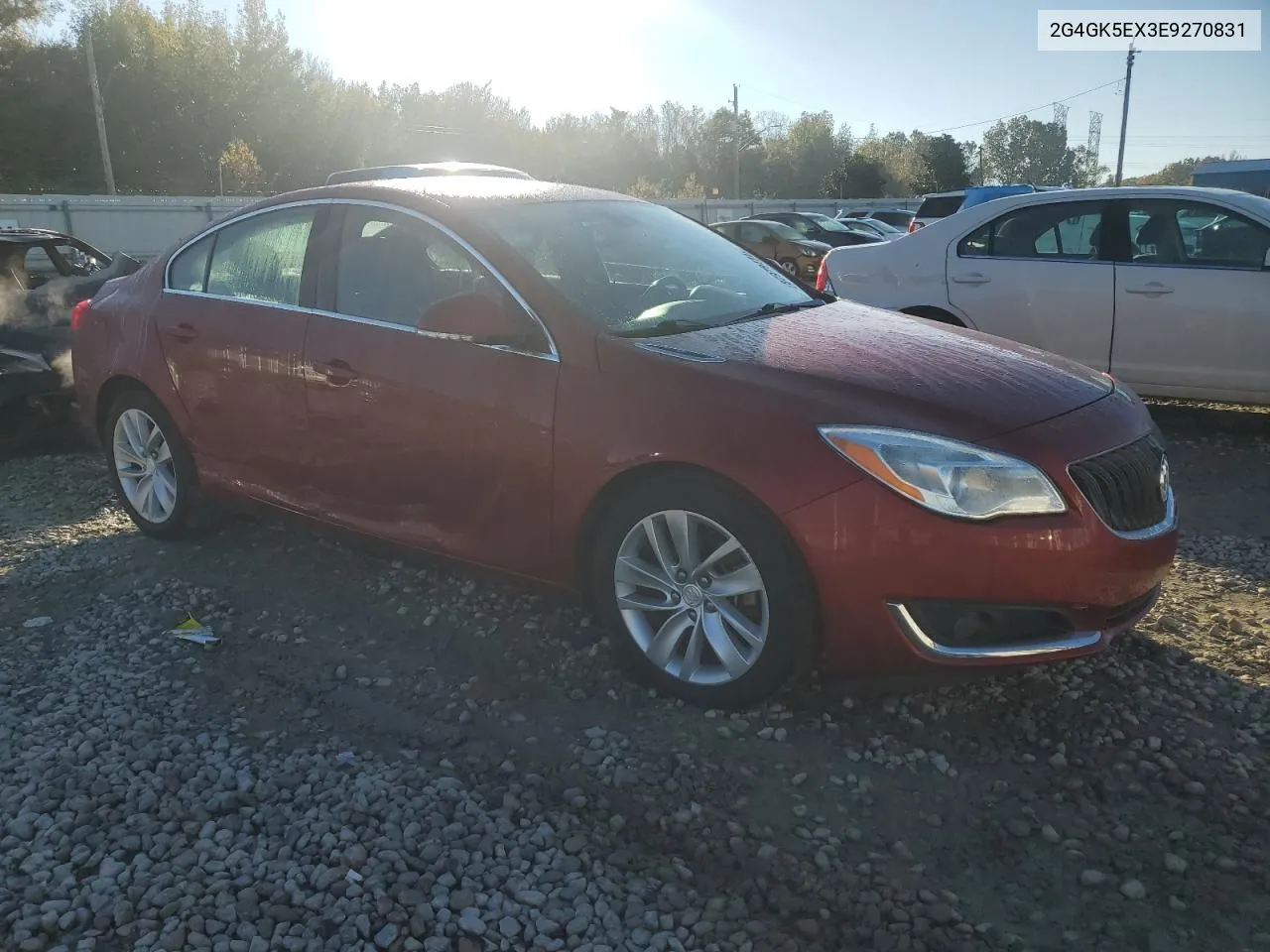 2014 Buick Regal VIN: 2G4GK5EX3E9270831 Lot: 80978484