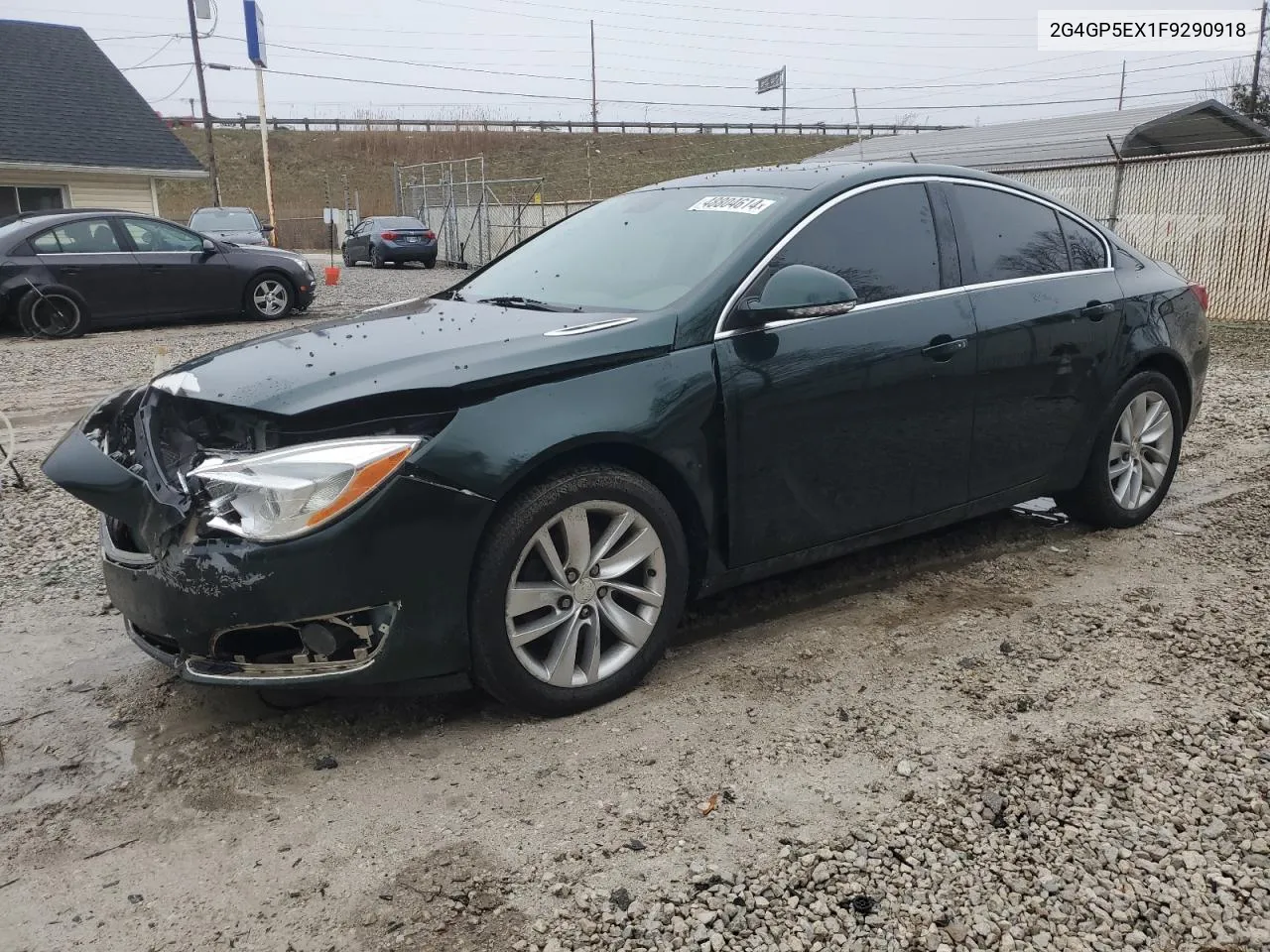 2015 Buick Regal Premium VIN: 2G4GP5EX1F9290918 Lot: 48804614