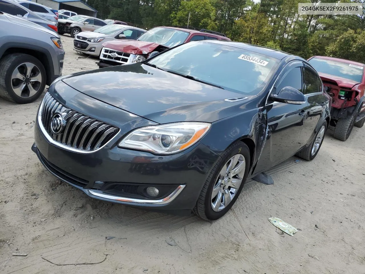 2015 Buick Regal VIN: 2G4GK5EX2F9261975 Lot: 65534434