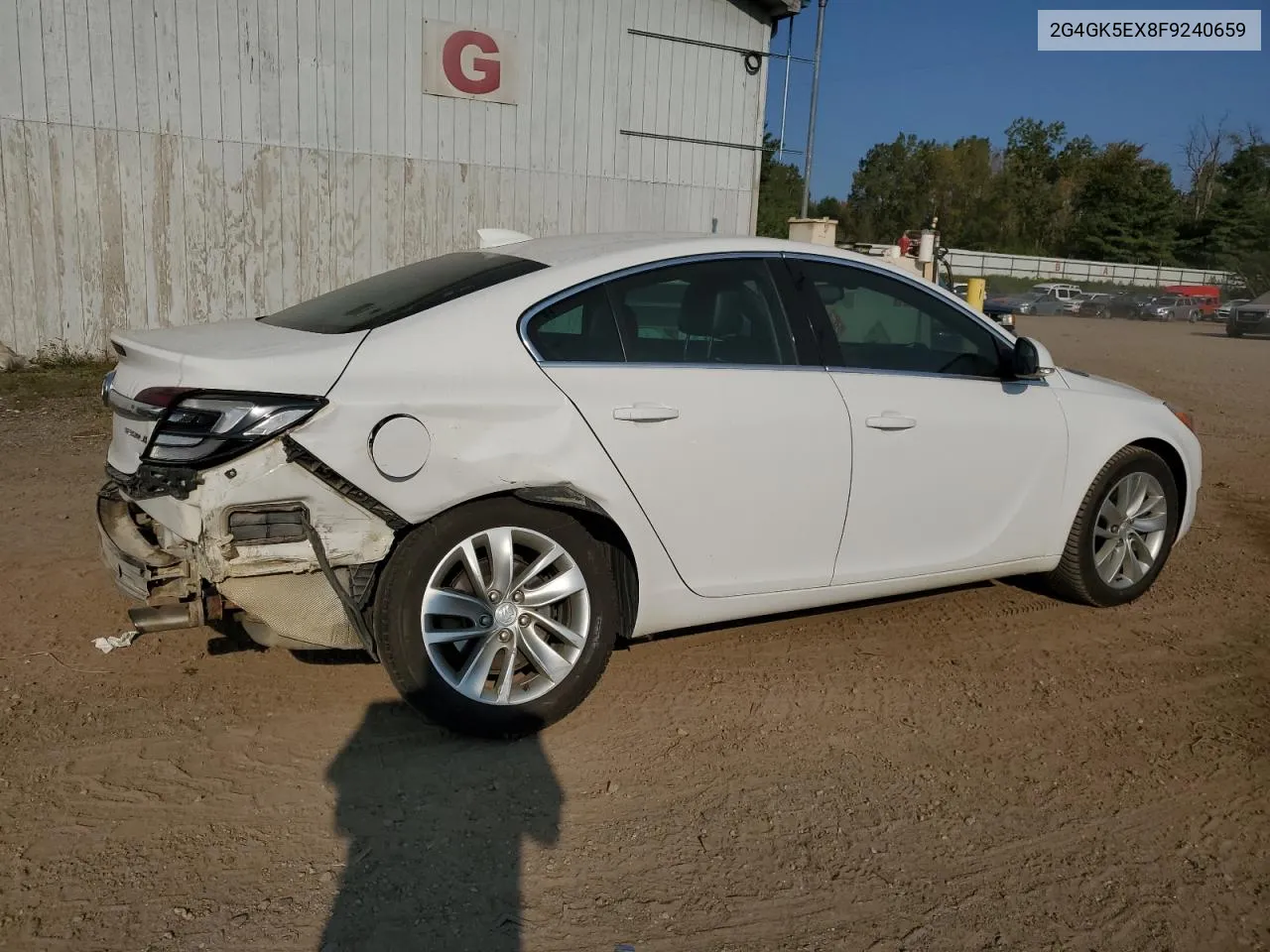 2015 Buick Regal VIN: 2G4GK5EX8F9240659 Lot: 71072454