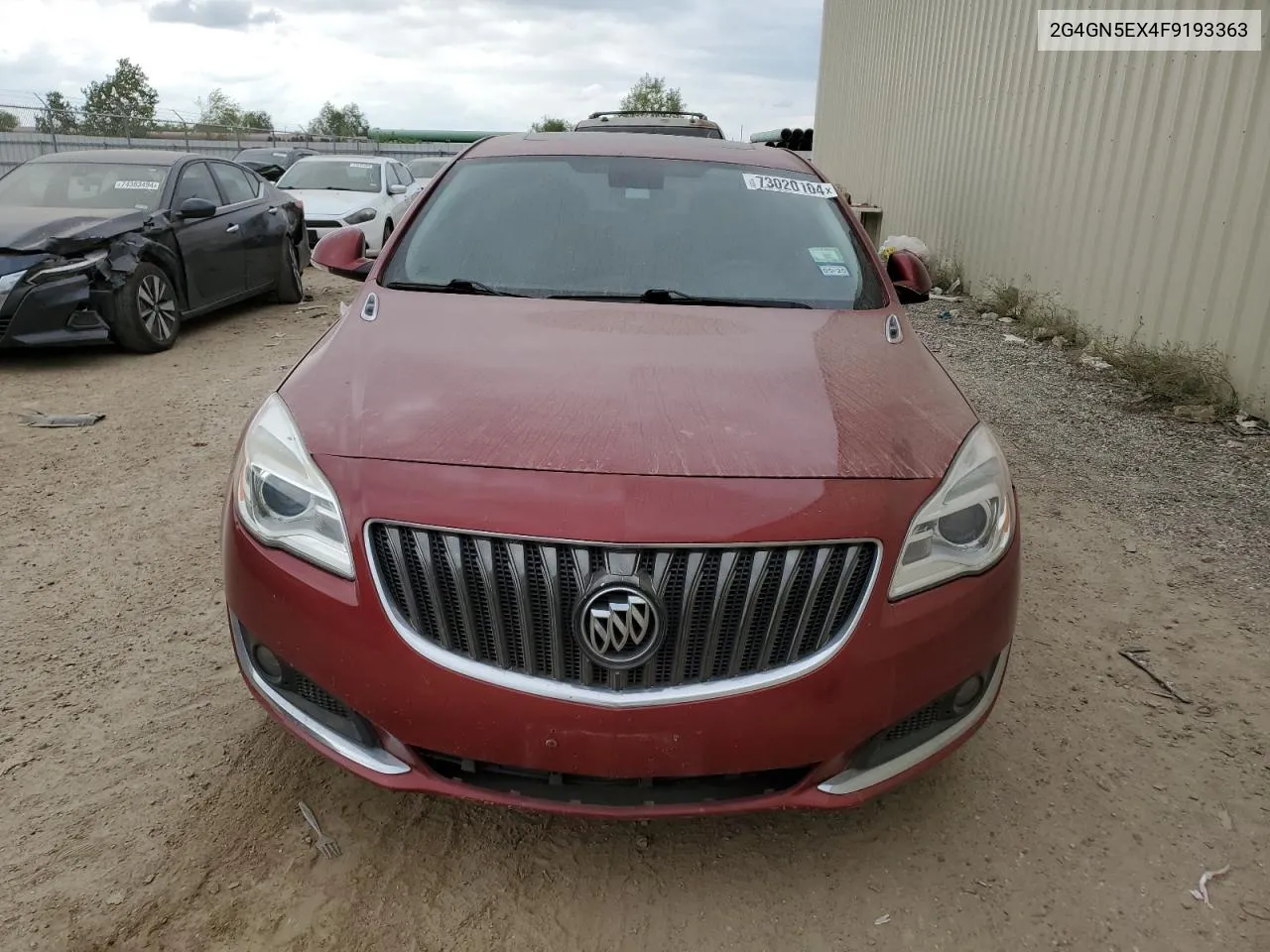 2015 Buick Regal Premium VIN: 2G4GN5EX4F9193363 Lot: 73020104