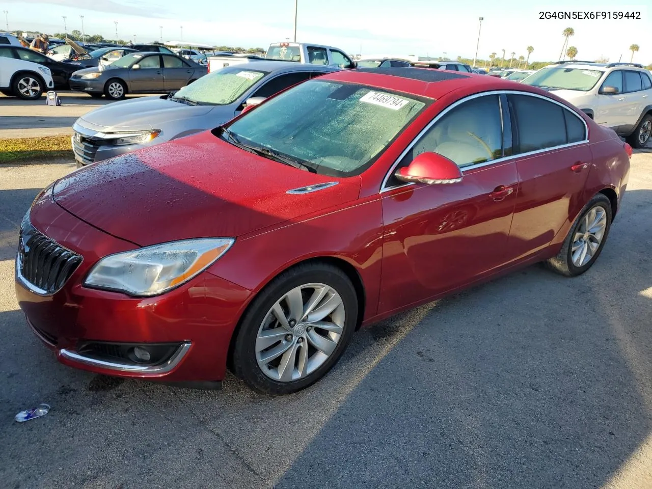 2015 Buick Regal Premium VIN: 2G4GN5EX6F9159442 Lot: 74469794