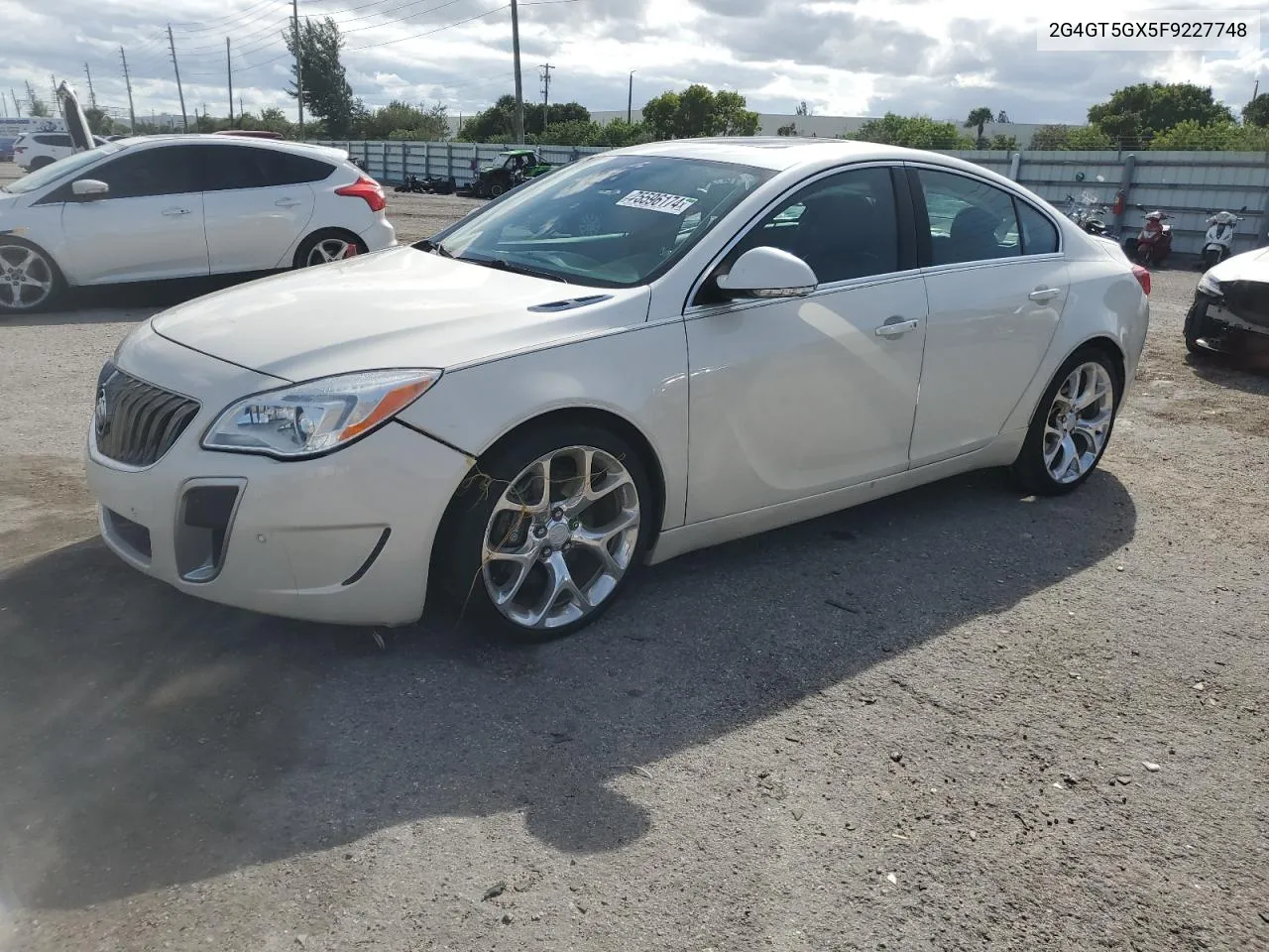 2015 Buick Regal Gs VIN: 2G4GT5GX5F9227748 Lot: 75596174