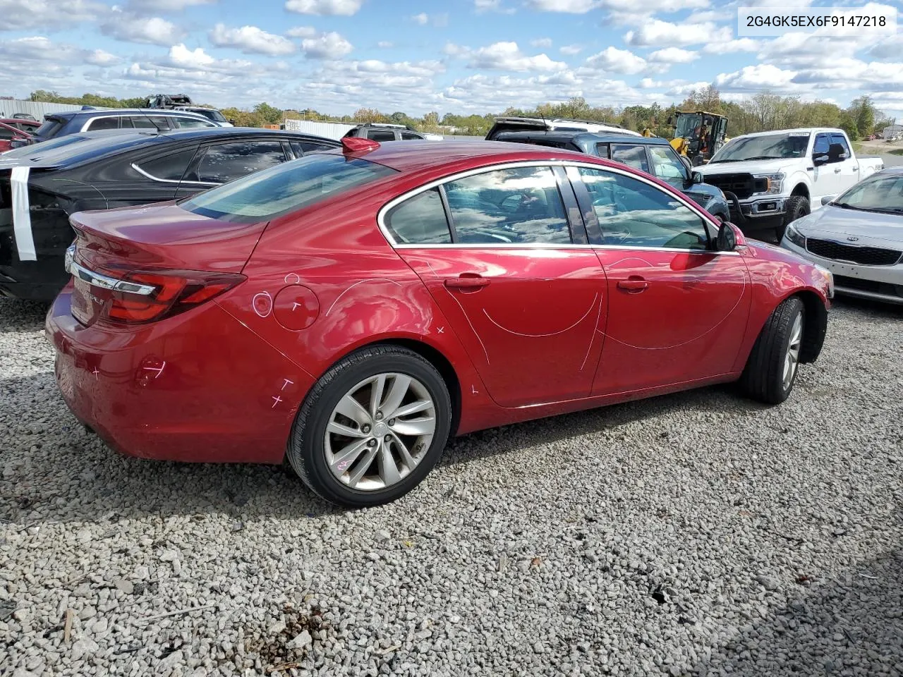 2015 Buick Regal VIN: 2G4GK5EX6F9147218 Lot: 76296514