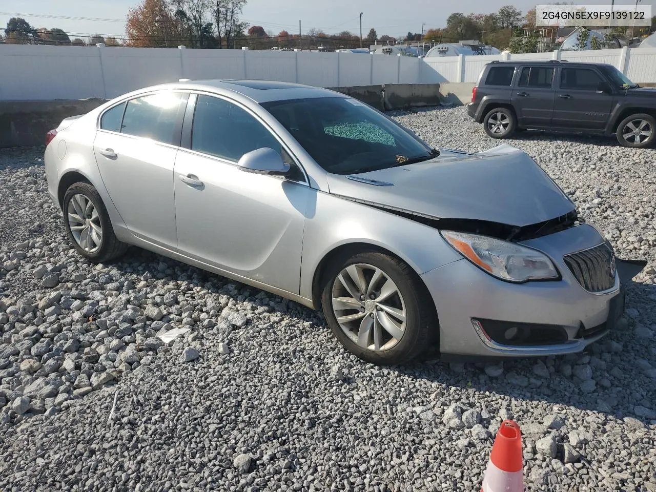 2015 Buick Regal Premium VIN: 2G4GN5EX9F9139122 Lot: 77362134