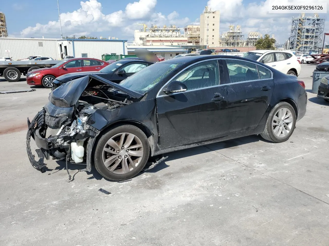 2015 Buick Regal VIN: 2G4GK5EX0F9296126 Lot: 78332244