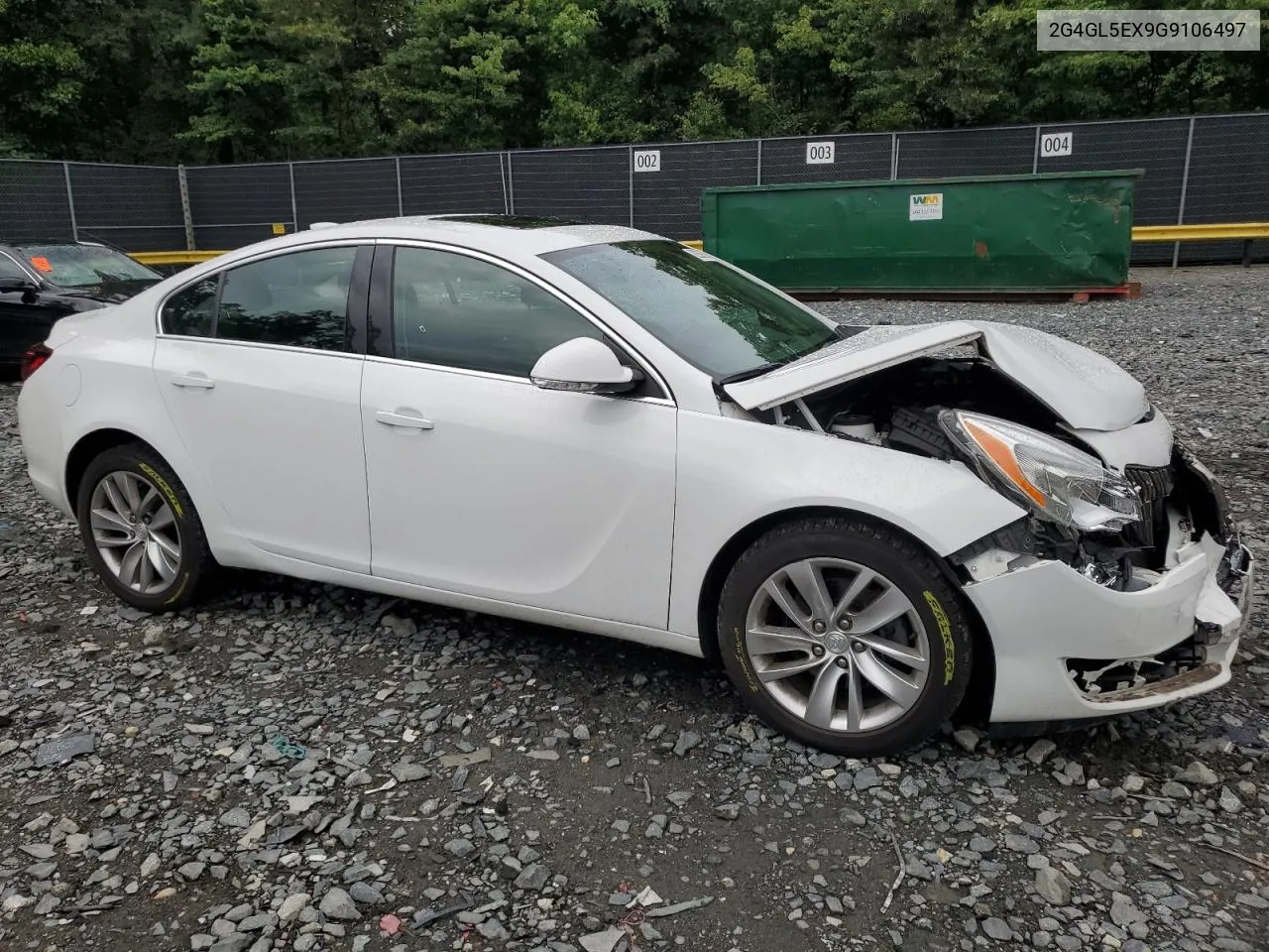 2016 Buick Regal VIN: 2G4GL5EX9G9106497 Lot: 62536684