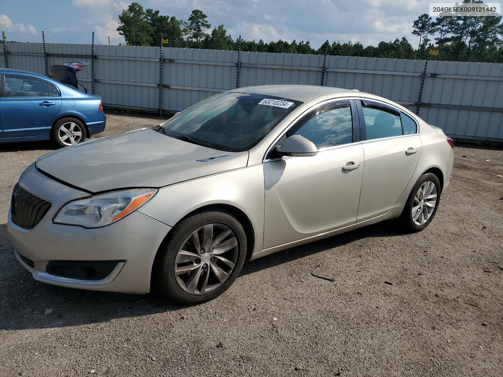 2016 Buick Regal VIN: 2G4GK5EX0G9121442 Lot: 63218234