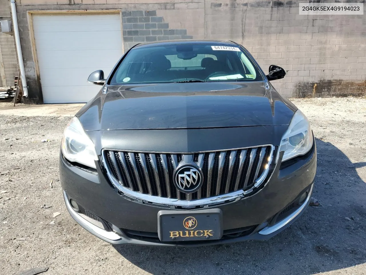 2016 Buick Regal VIN: 2G4GK5EX4G9194023 Lot: 64742334