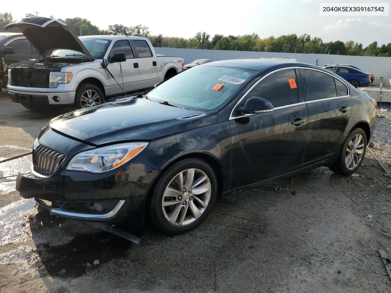 2016 Buick Regal VIN: 2G4GK5EX3G9167542 Lot: 69186864