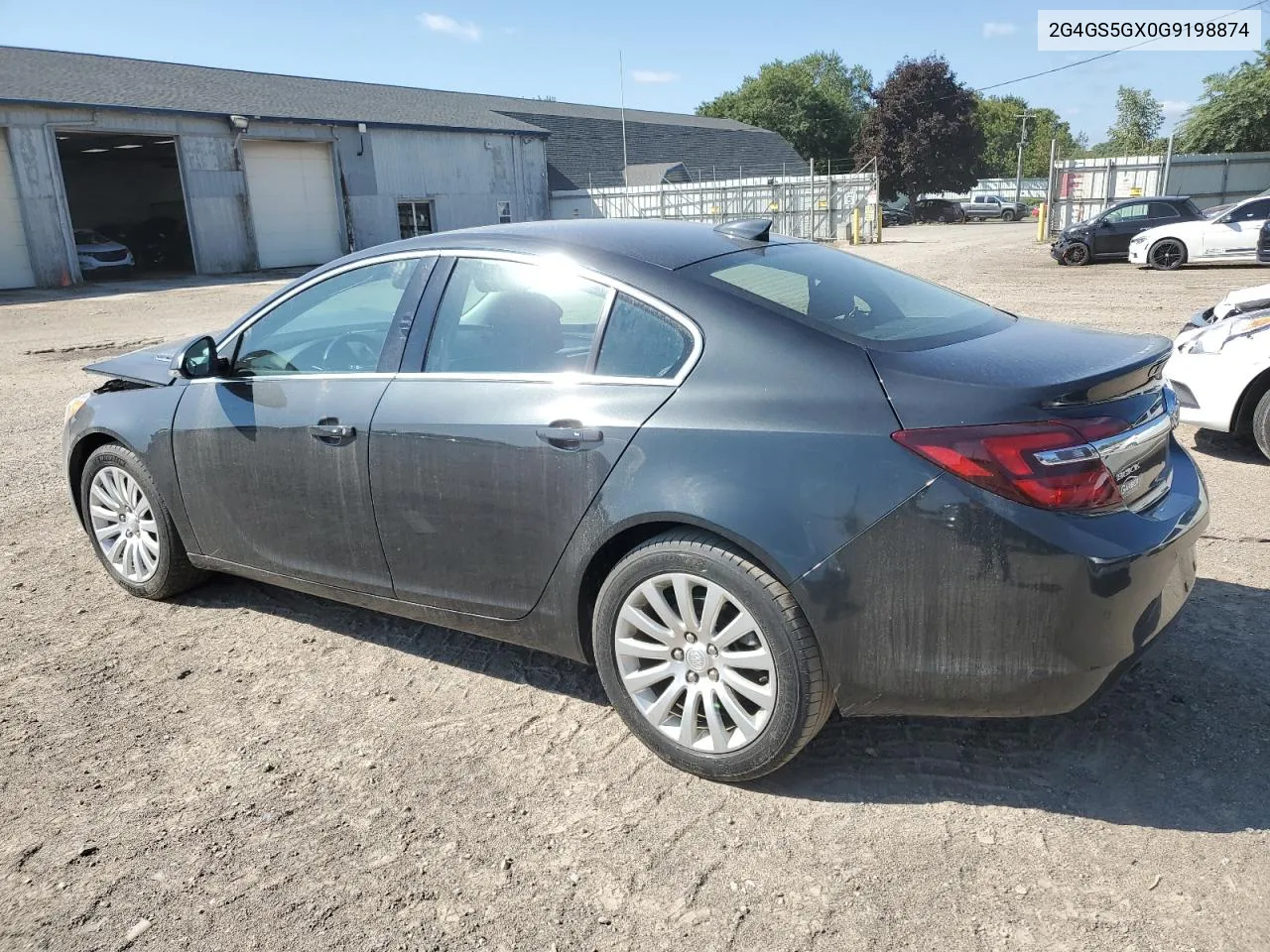 2016 Buick Regal Premium VIN: 2G4GS5GX0G9198874 Lot: 69804354