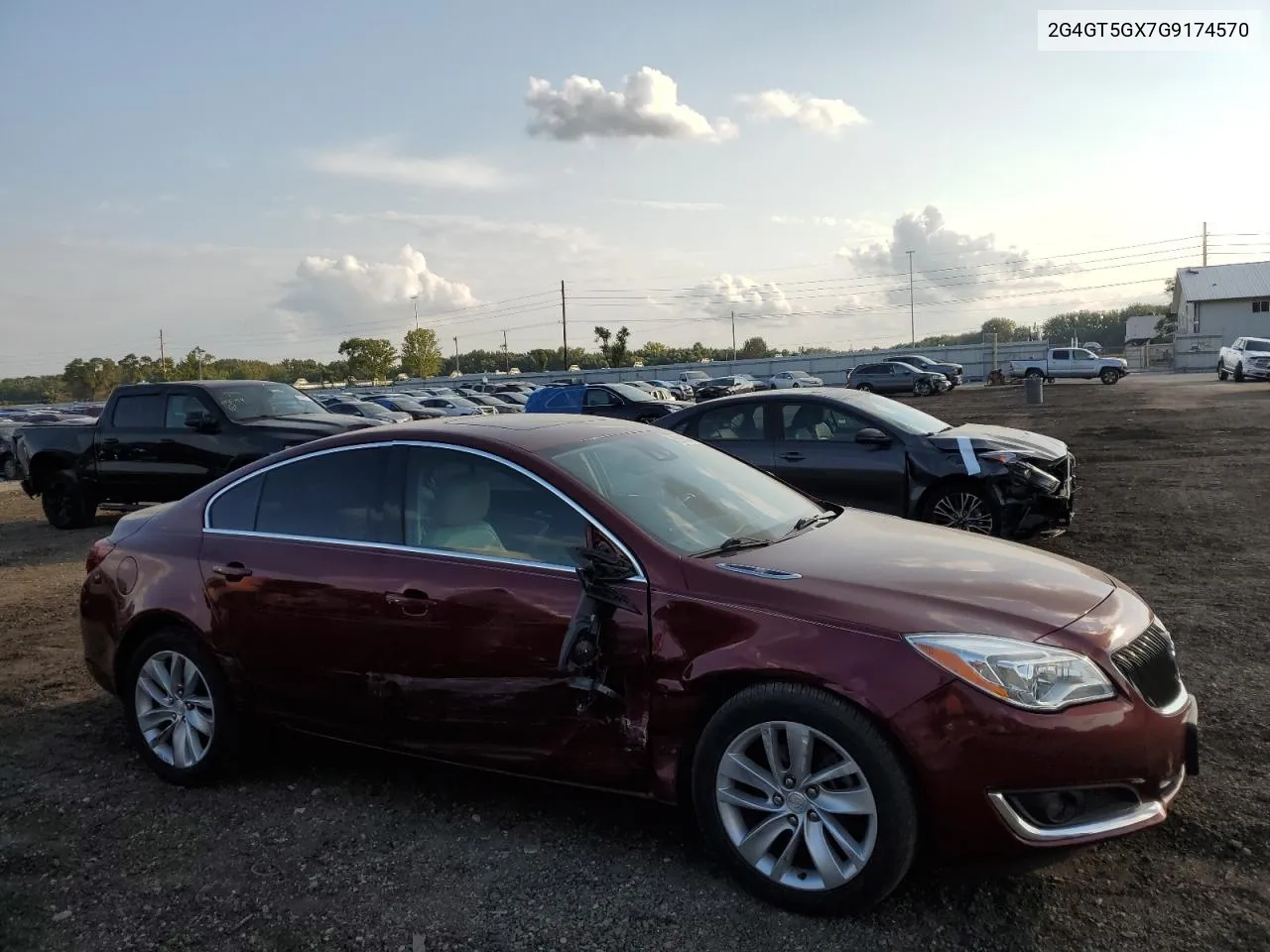 2016 Buick Regal Premium VIN: 2G4GT5GX7G9174570 Lot: 69968344