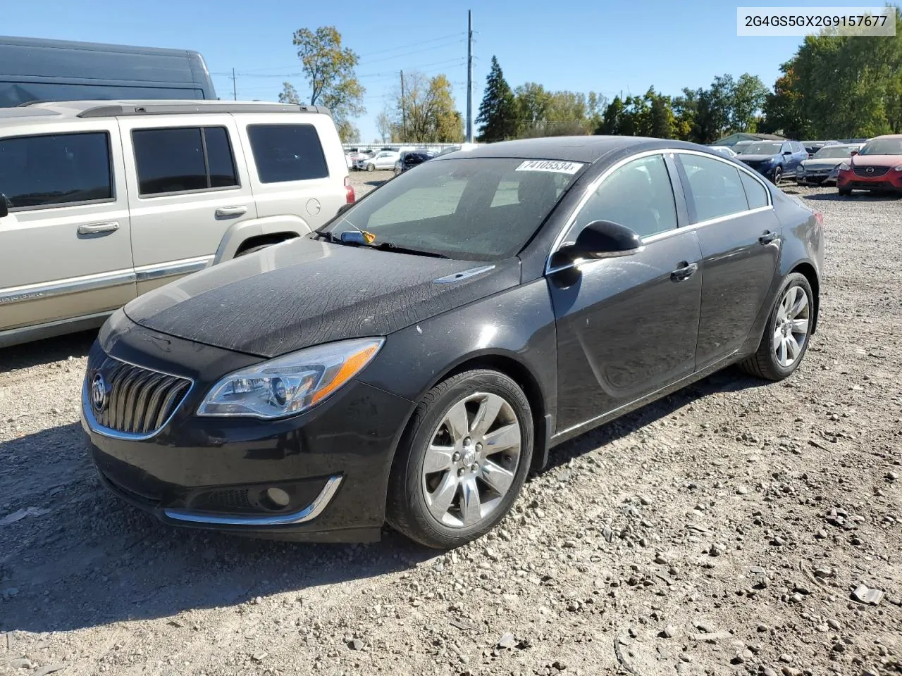 2016 Buick Regal Premium VIN: 2G4GS5GX2G9157677 Lot: 74105534