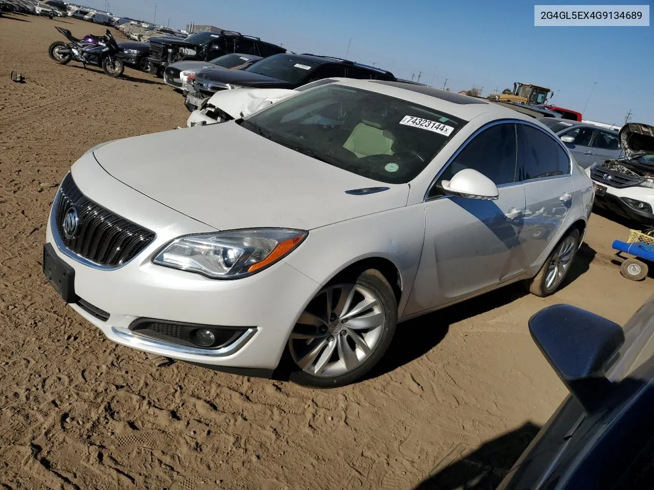 2016 Buick Regal VIN: 2G4GL5EX4G9134689 Lot: 74323144