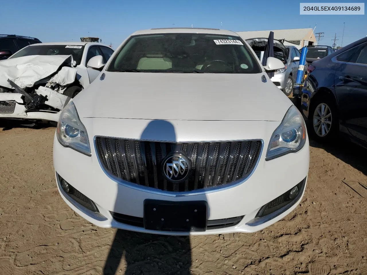 2016 Buick Regal VIN: 2G4GL5EX4G9134689 Lot: 74323144