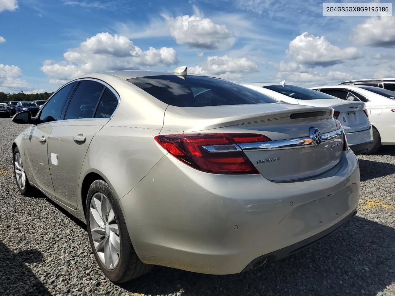 2016 Buick Regal Premium VIN: 2G4GS5GX8G9195186 Lot: 74493394