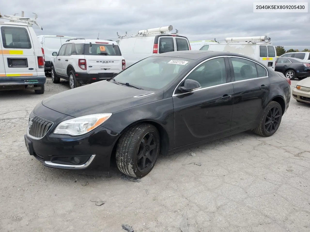 2016 Buick Regal VIN: 2G4GK5EX8G9205430 Lot: 75532724