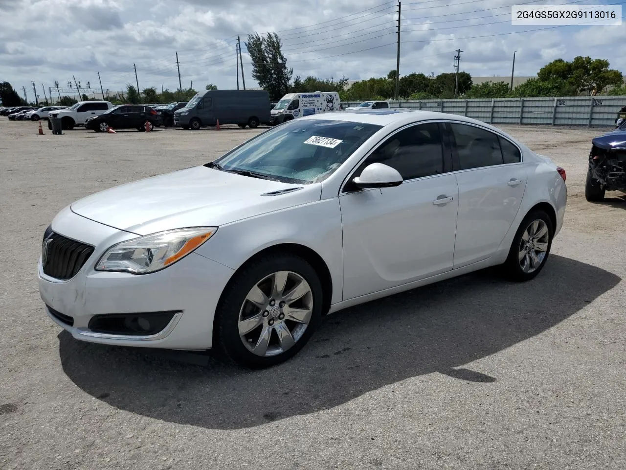 2016 Buick Regal Premium VIN: 2G4GS5GX2G9113016 Lot: 75627134