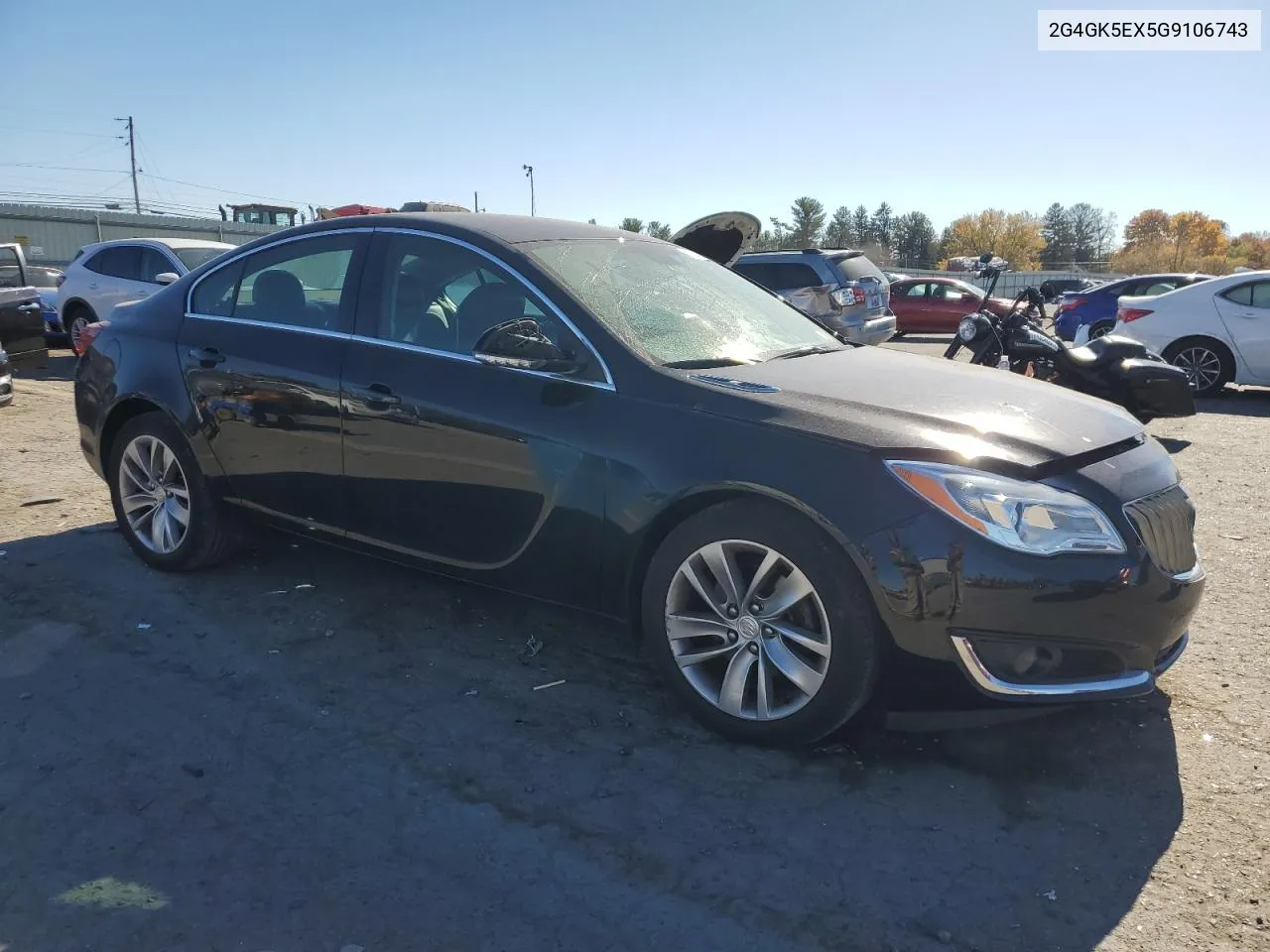 2016 Buick Regal VIN: 2G4GK5EX5G9106743 Lot: 77484494