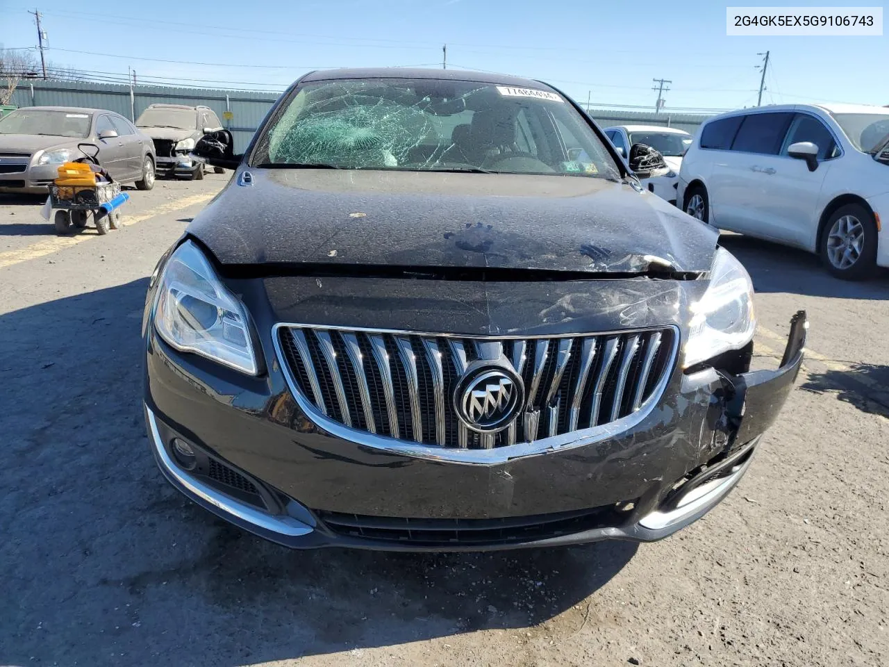 2016 Buick Regal VIN: 2G4GK5EX5G9106743 Lot: 77484494