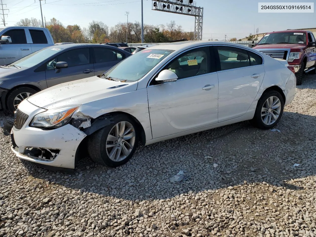 2016 Buick Regal Premium VIN: 2G4GS5GX1G9169514 Lot: 78189344