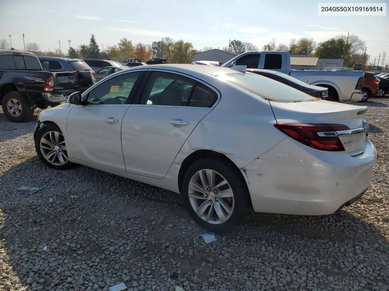 2016 Buick Regal Premium VIN: 2G4GS5GX1G9169514 Lot: 78189344