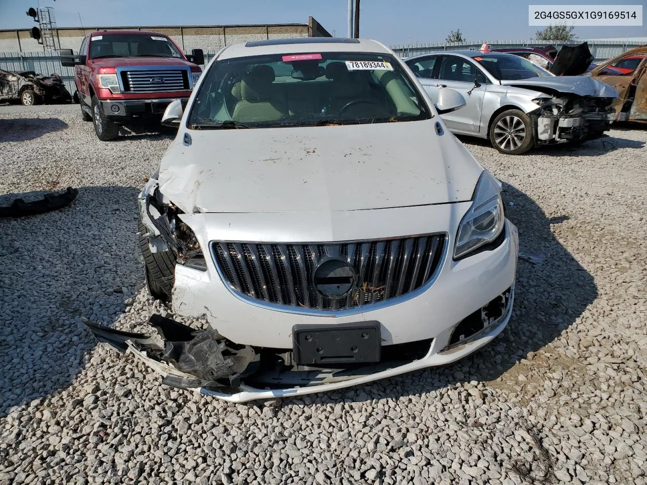 2016 Buick Regal Premium VIN: 2G4GS5GX1G9169514 Lot: 78189344