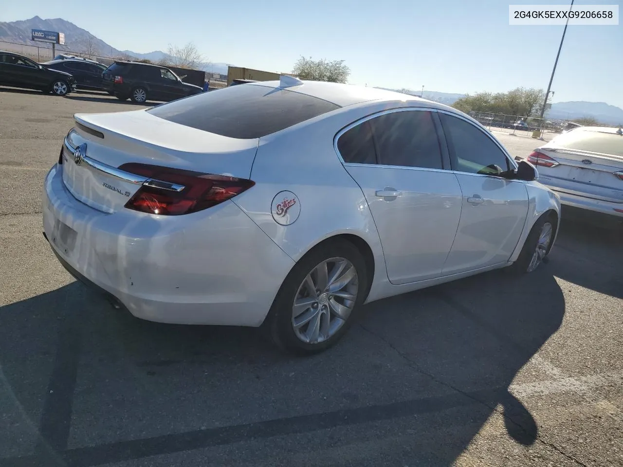 2016 Buick Regal VIN: 2G4GK5EXXG9206658 Lot: 78874304