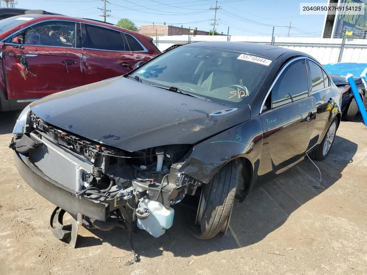 2017 Buick Regal Premium VIN: 2G4GR5GX7H9154125 Lot: 55710444