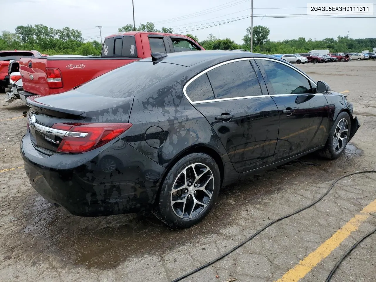 2017 Buick Regal Sport Touring VIN: 2G4GL5EX3H9111311 Lot: 59657204