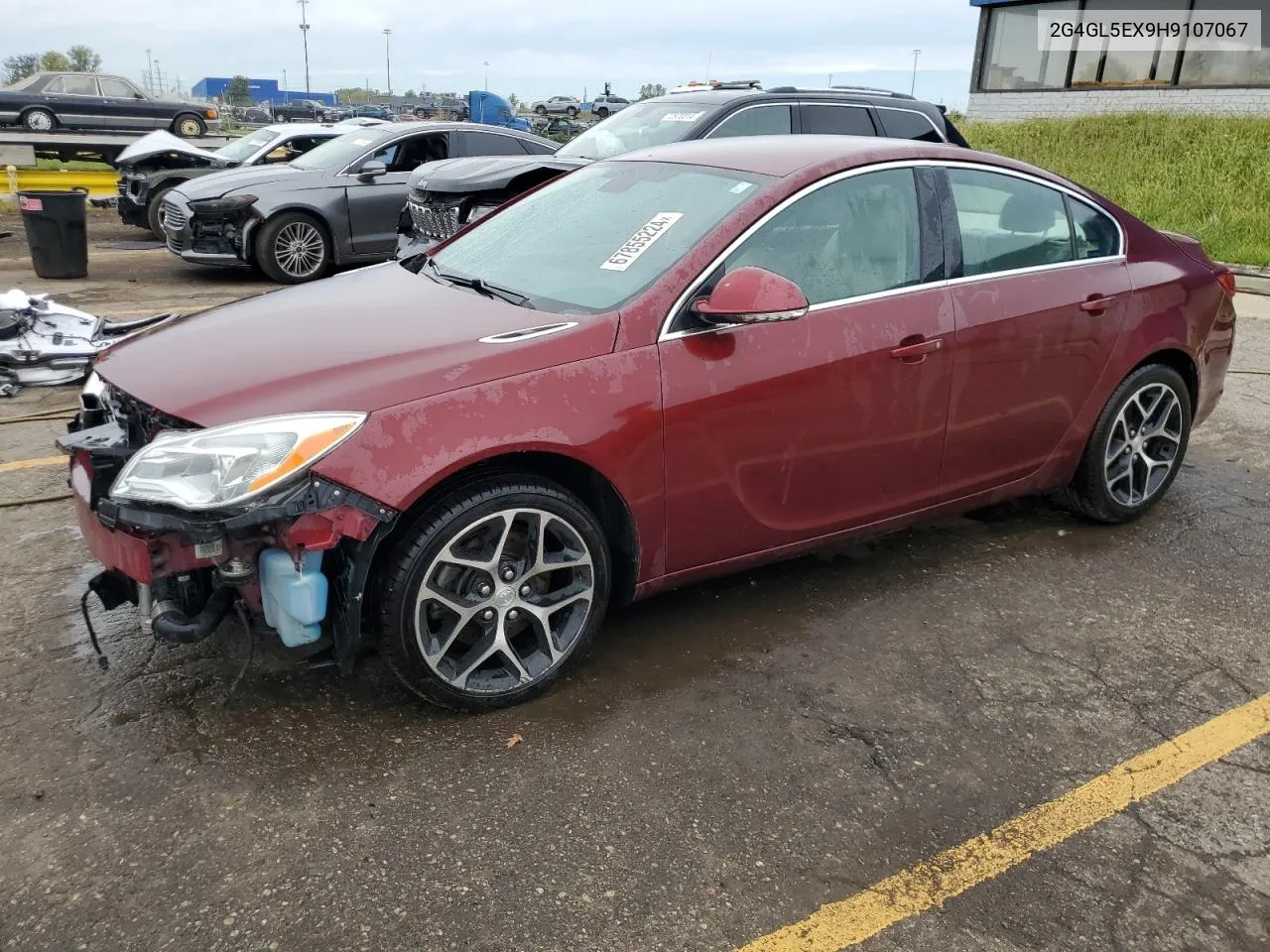 2G4GL5EX9H9107067 2017 Buick Regal Sport Touring