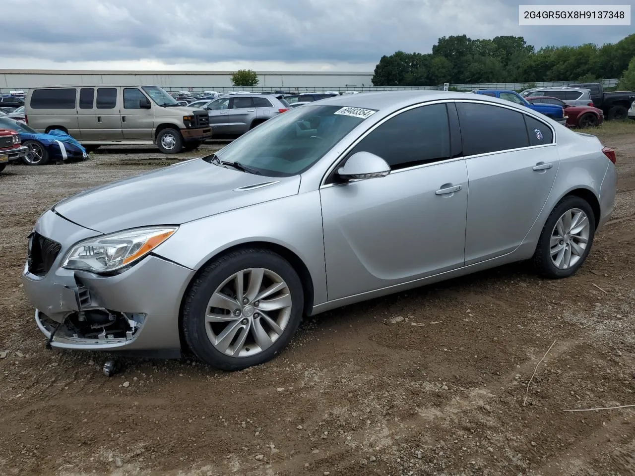 2017 Buick Regal Premium VIN: 2G4GR5GX8H9137348 Lot: 69483354