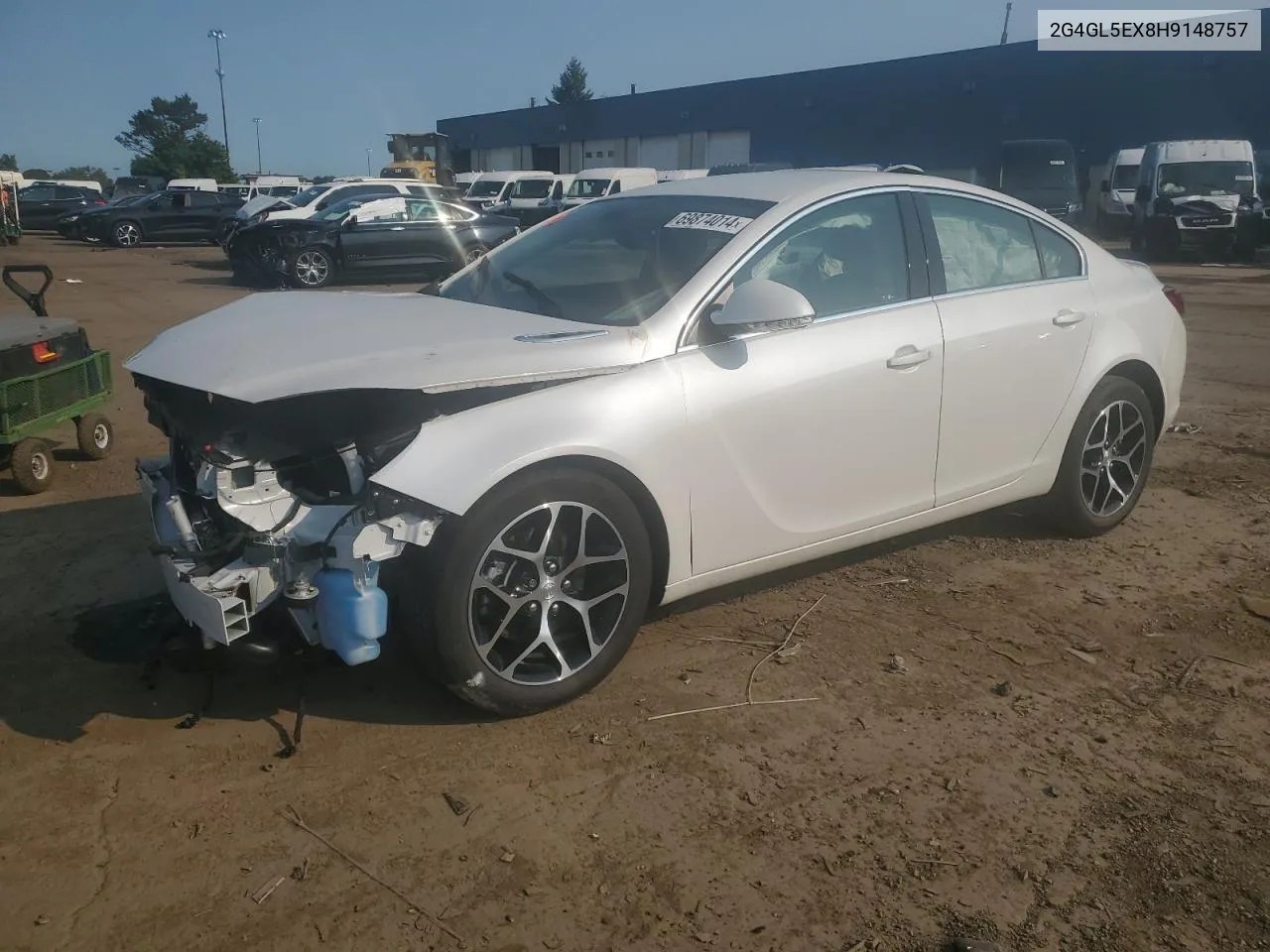 2G4GL5EX8H9148757 2017 Buick Regal Sport Touring