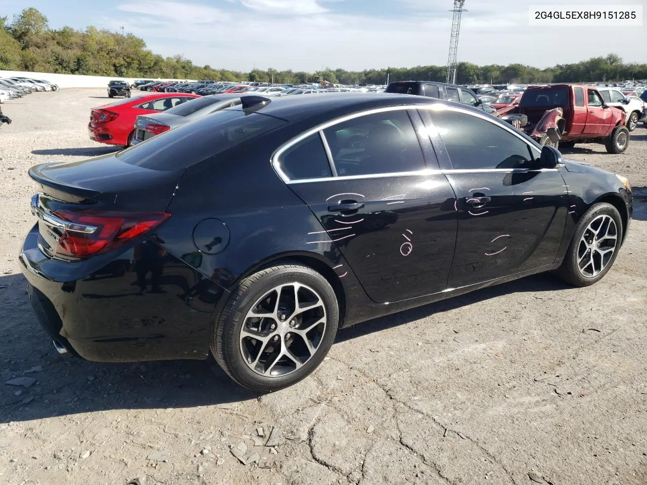 2017 Buick Regal Sport Touring VIN: 2G4GL5EX8H9151285 Lot: 72208634