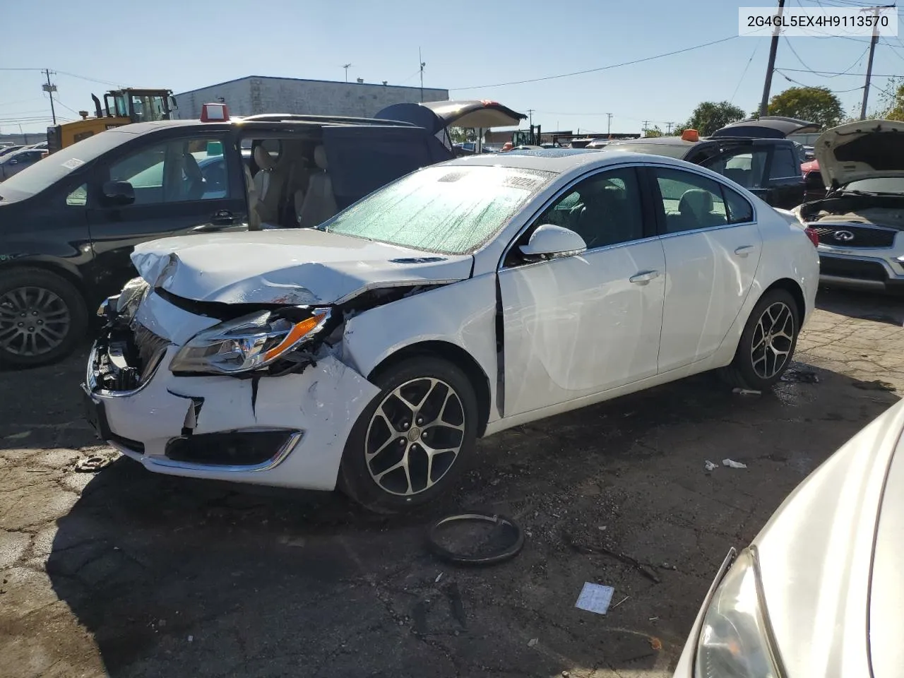 2017 Buick Regal Sport Touring VIN: 2G4GL5EX4H9113570 Lot: 73970224