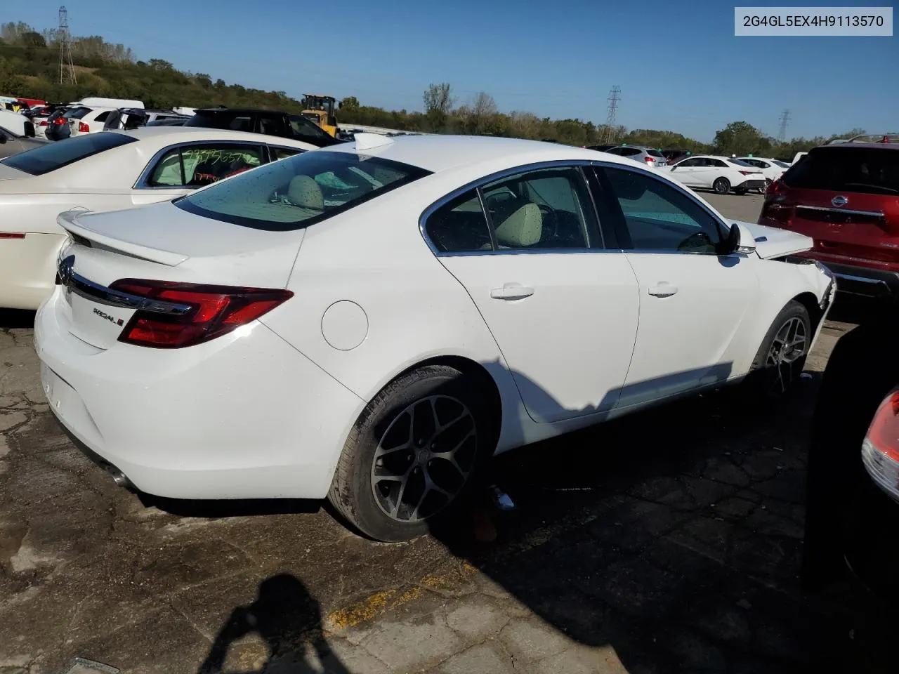 2017 Buick Regal Sport Touring VIN: 2G4GL5EX4H9113570 Lot: 73970224