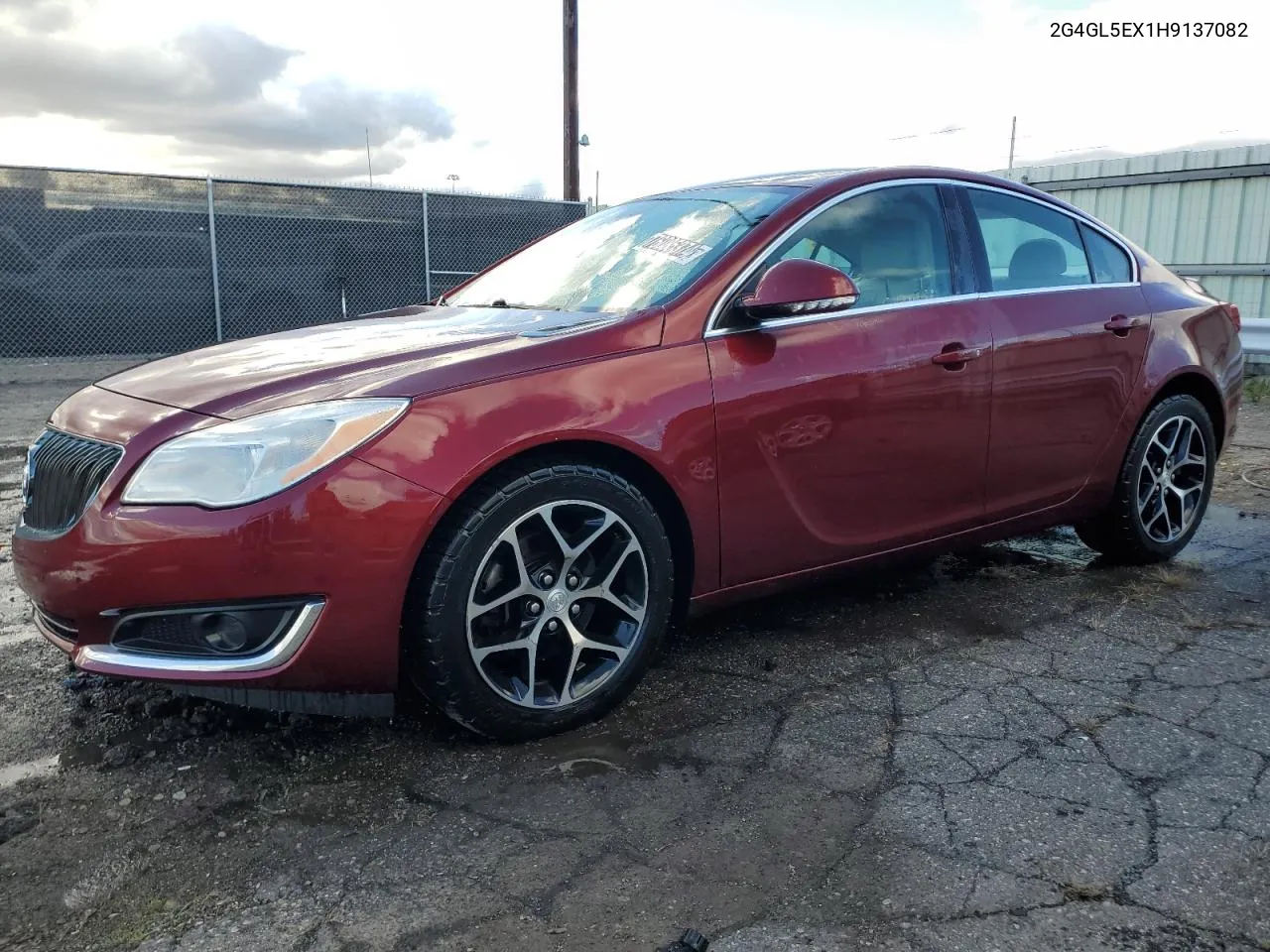 2017 Buick Regal Sport Touring VIN: 2G4GL5EX1H9137082 Lot: 76085374