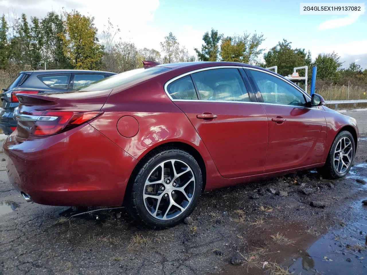 2017 Buick Regal Sport Touring VIN: 2G4GL5EX1H9137082 Lot: 76085374