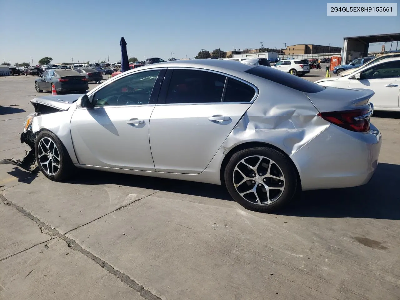 2017 Buick Regal Sport Touring VIN: 2G4GL5EX8H9155661 Lot: 76380934