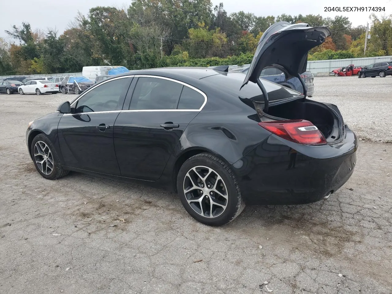 2017 Buick Regal Sport Touring VIN: 2G4GL5EX7H9174394 Lot: 77925754