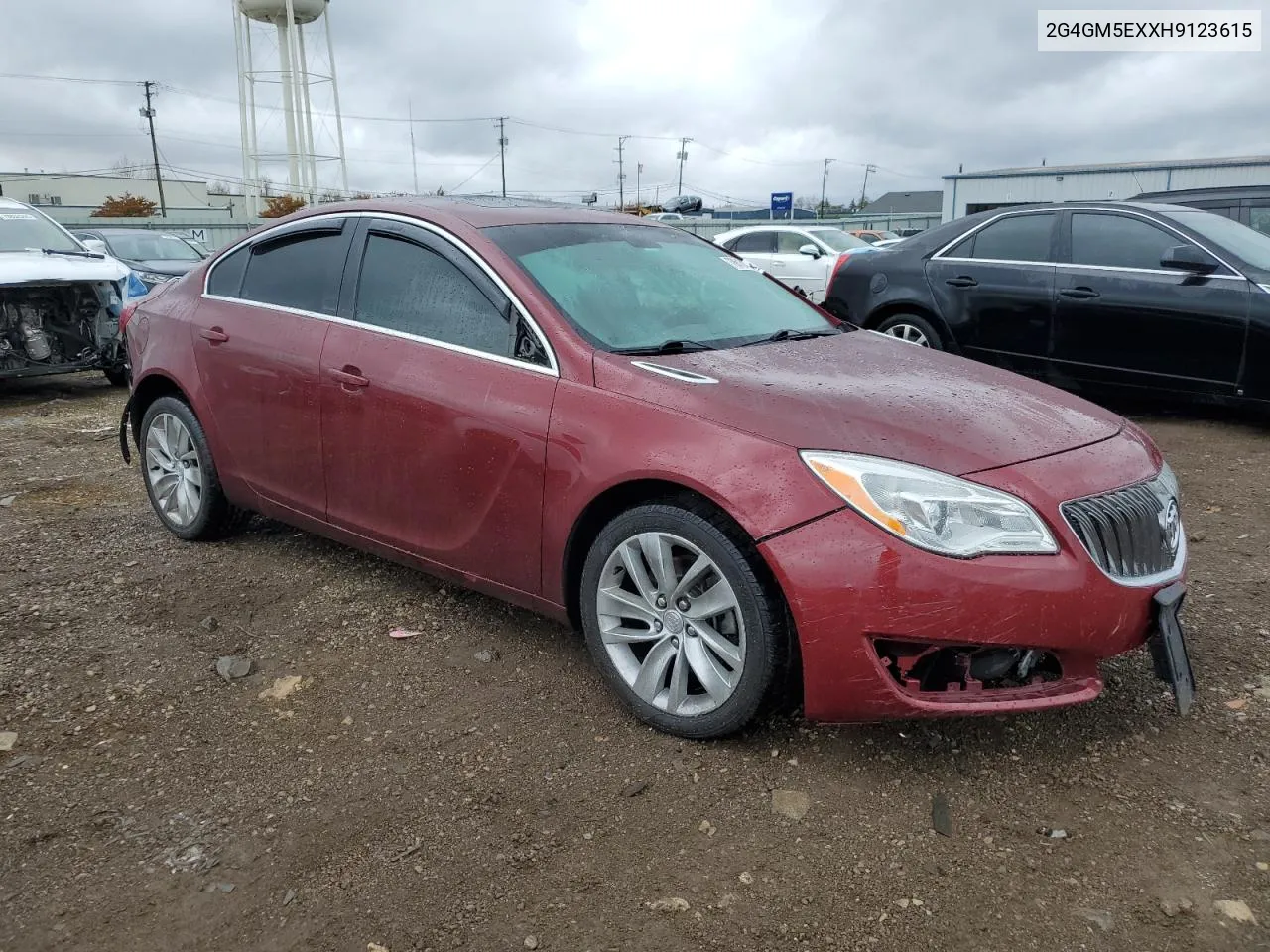 2017 Buick Regal VIN: 2G4GM5EXXH9123615 Lot: 78610824