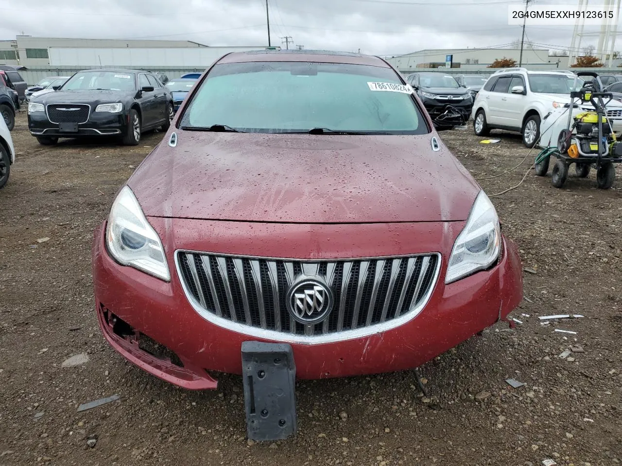 2017 Buick Regal VIN: 2G4GM5EXXH9123615 Lot: 78610824