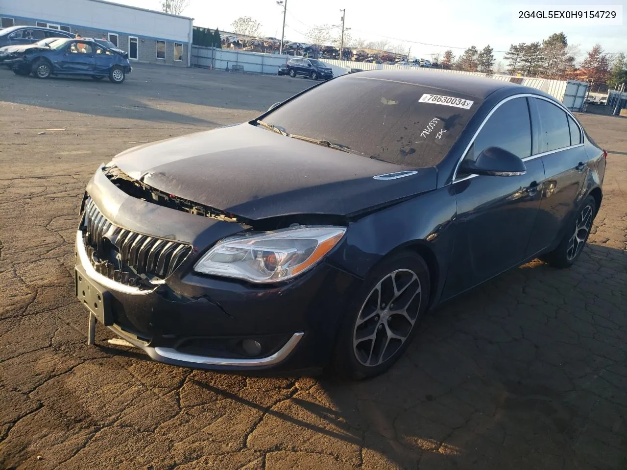 2017 Buick Regal Sport Touring VIN: 2G4GL5EX0H9154729 Lot: 78630034